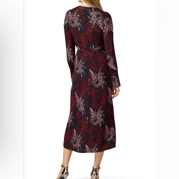 A.L.C. Printed Bailey V-Neck Dress 0 - Picture 7 of 8